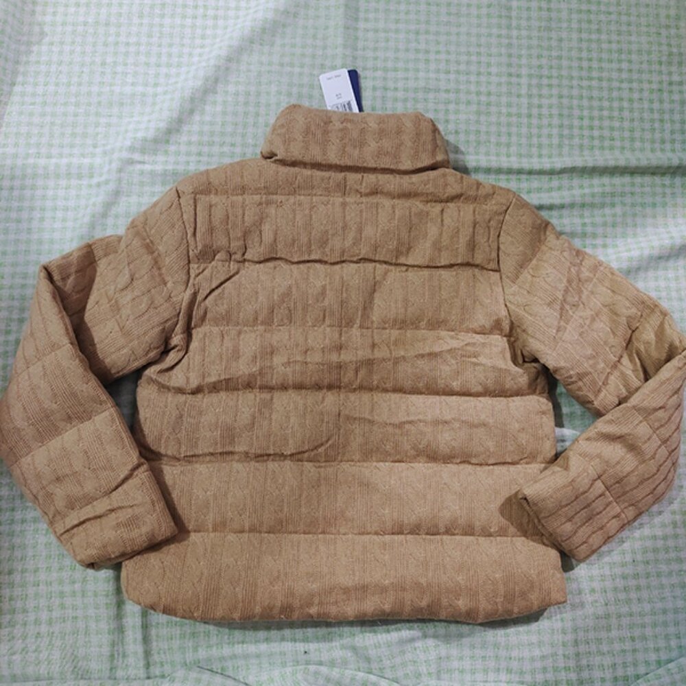 Polo Ralph Lauren Women's Cable-Quilted Wool-Cashmere Jacket - Picture 6 of 11